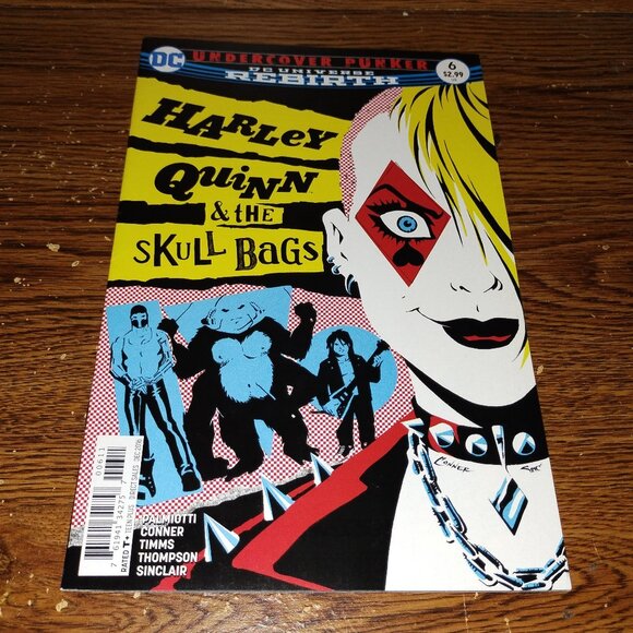 Harley Quinn #6 (DC Comics, 2016) Variant Cover A Rebirth - Picture 1 of 3